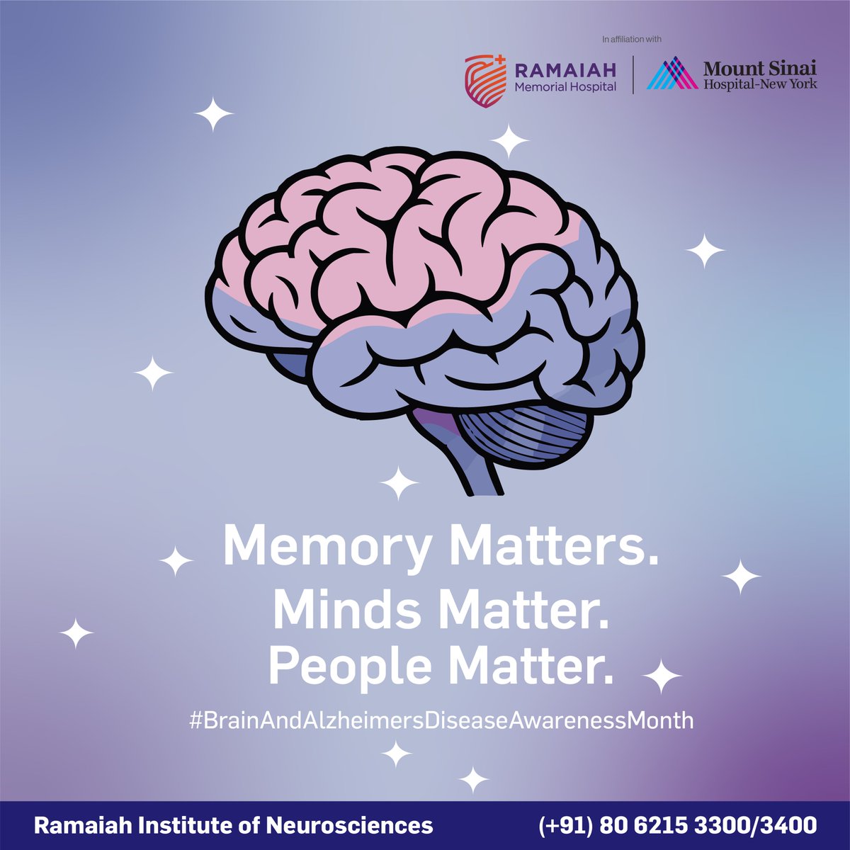 This June, we stand with millions affected by Alzheimer’s and other brain disorders. Let’s raise awareness, encourage early diagnosis, and support ongoing research and care. Together, we can protect what makes us, us.