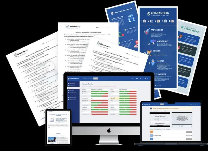 GrammarFlip's tweet image. Tell your favorite ELA teachers about GrammarFlip! Video lessons, music videos, memorable images, review games and more! It's hard to beat at only $2/student seat!

buff.ly/OaUcwKN 

#cpchat #elementaryeducation #teachingtips #englishteacher #teacherresources #educators