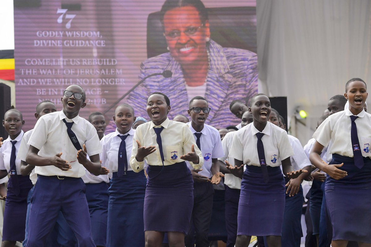 Janet K Museveni (@janetmuseveni) on Twitter photo When I received Dr. Magara’s letter for the <a href="/UgYouthForum/">Uganda Youth Forum</a> to host my 77th birthday it reminded me what a deep blessing it has been to serve the children of this great homeland God entrusted to us. When I received Dr. Magara’s letter for the <a href="/UgYouthForum/">Uganda Youth Forum</a> to host my 77th birthday it reminded me what a deep blessing it has been to serve the children of this great homeland God entrusted to us.