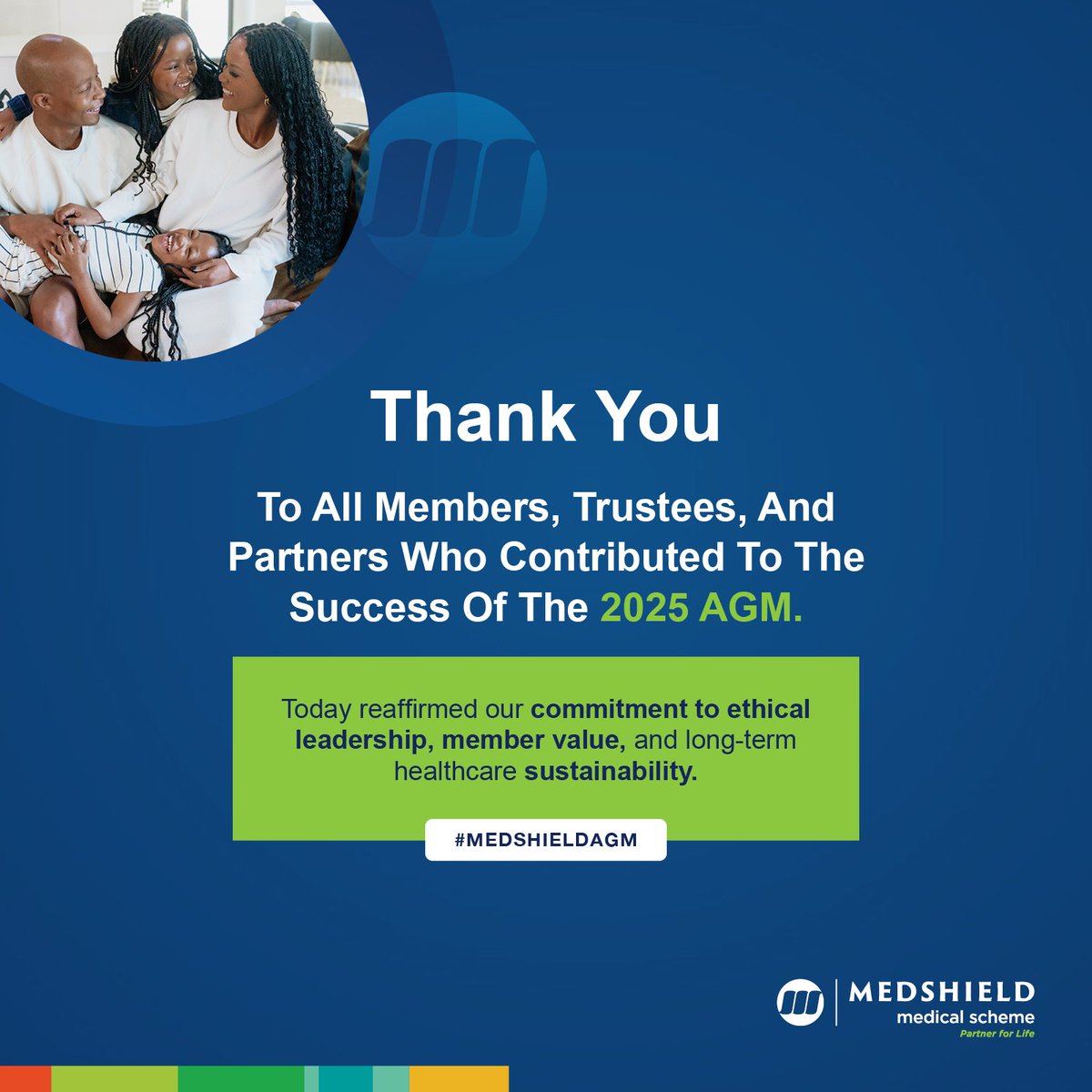 Every AGM is a moment of accountability &amp; gratitude. Thank you for walking this journey with us.

#MedshieldSA #MedshieldAGM #2025AGM
