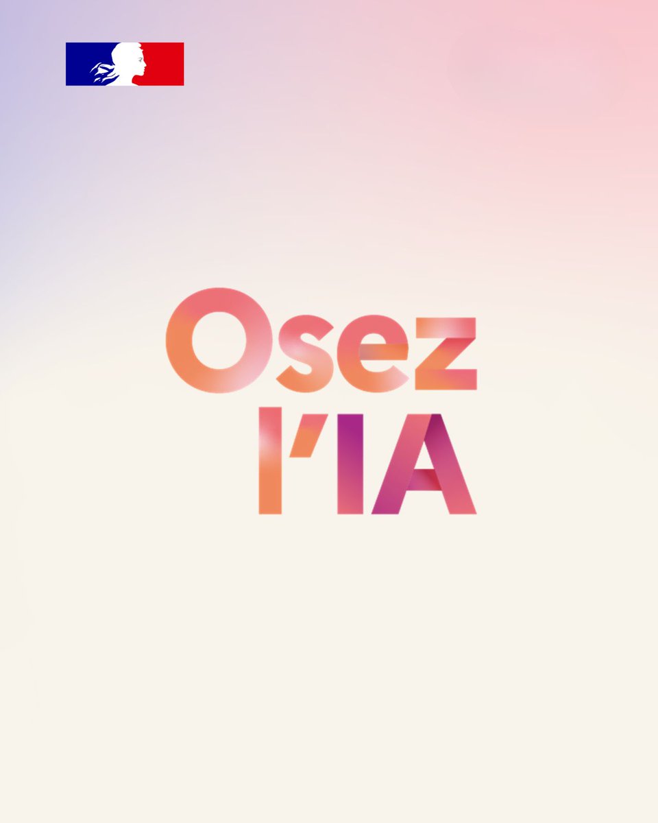 Nicolas Guyon - e/acc (@nico16184) on Twitter photo 🚀 En février 2025, je titrais un de mes éditos sur l’IA : « Oser ou disparaître ! », inspiré par la ministre de l’IA <a href="/ClaraChappaz/">Clara Chappaz</a> et son fameux « Don’t be humble »…
🔥 Aujourd’hui, immense fierté : je suis officiellement Ambassadeur du plan national « Osez l’IA » lancé par 🚀 En février 2025, je titrais un de mes éditos sur l’IA : « Oser ou disparaître ! », inspiré par la ministre de l’IA <a href="/ClaraChappaz/">Clara Chappaz</a> et son fameux « Don’t be humble »…
🔥 Aujourd’hui, immense fierté : je suis officiellement Ambassadeur du plan national « Osez l’IA » lancé par