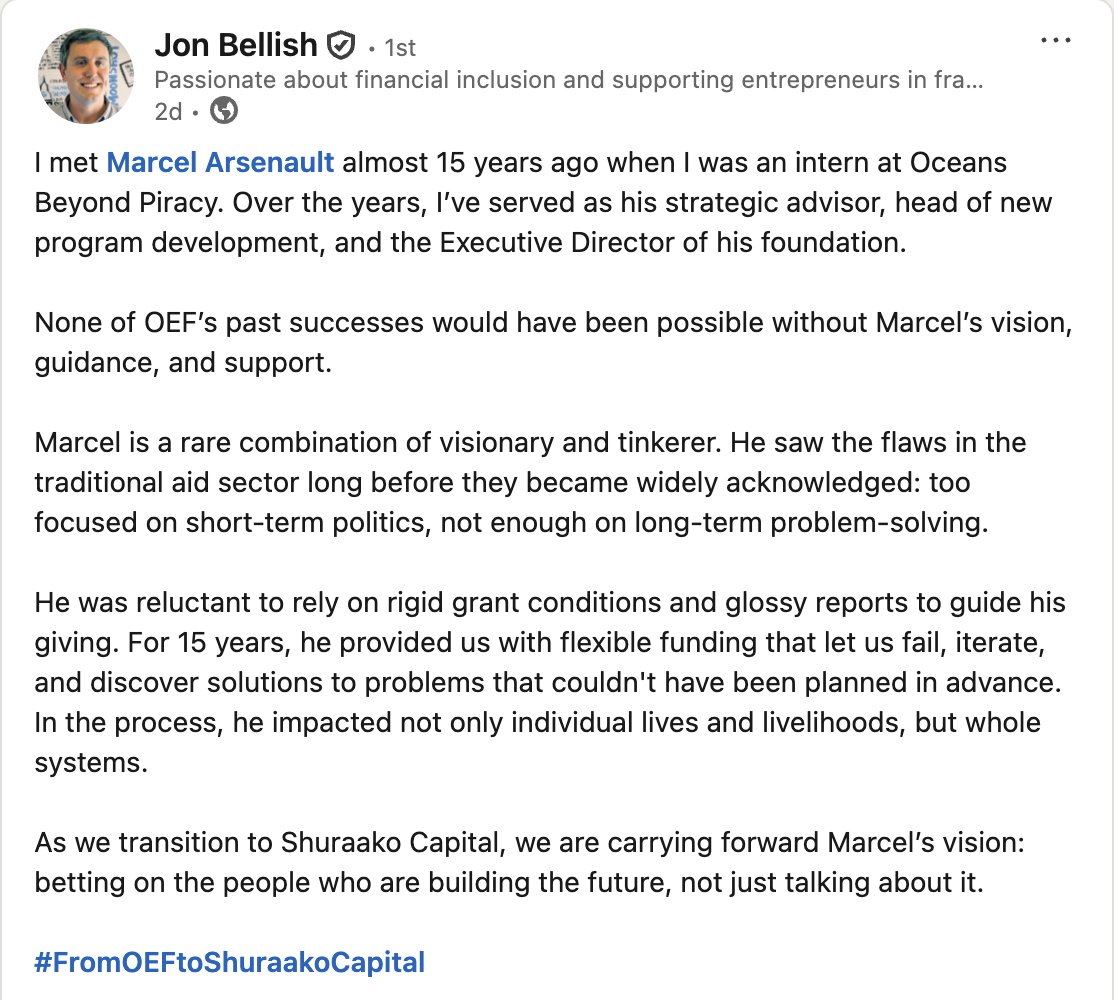 One Earth Future Foundation tweet media