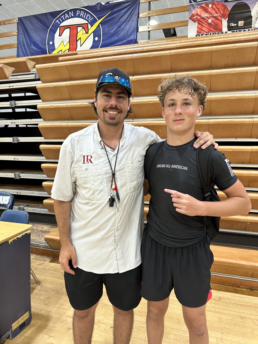 aydenduda2029's tweet image. Thanks to @EXACTSports for the X1 invite. Learned a lot that I can use this fall. Great to compete and work with the older guys!
@NickVagnoneLR @Mickey_ORourke @raydevezin are great teachers and spent time making sure I am getting better!
#linebacker #mtxe
@dreamallamerica…
