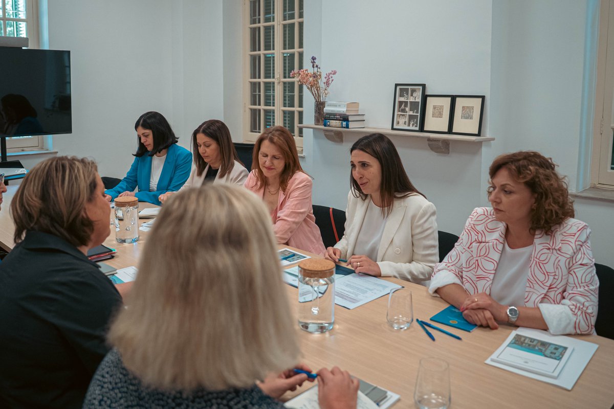 Happy to welcome today, at @cy2026eusec, Ms. Satu Keskinen, State Under-Secretary for EU Affairs, and Ms. Joanna Tikkanen, Counsellor at the Prime Minister’s Office of #Finland  🇫🇮, for in-depth discussions on the new #MFF - one of the key files to be negotiated during #CY2026EU.
