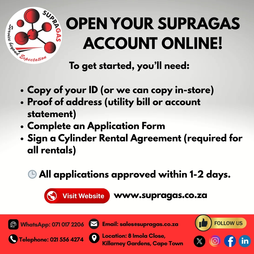 Supragas_'s tweet image. #Supragas #LPGDistributors #Accounts #Website #CapeTown