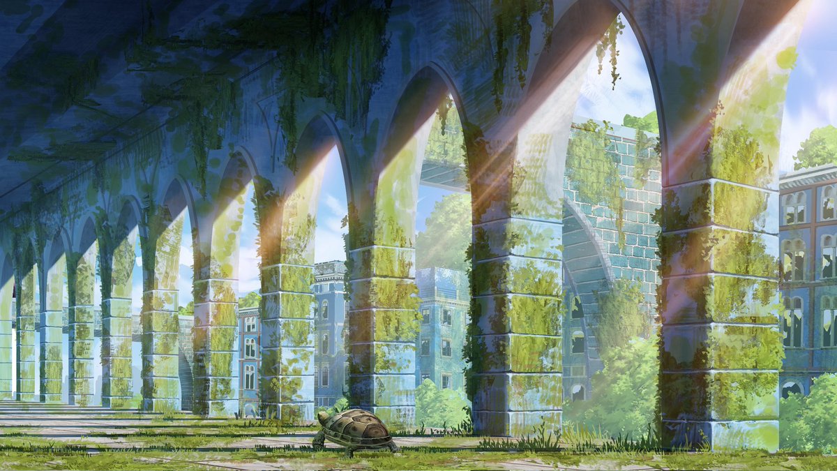 TT77610052's tweet image. #今月描いた絵を晒そう 
#旅する亀