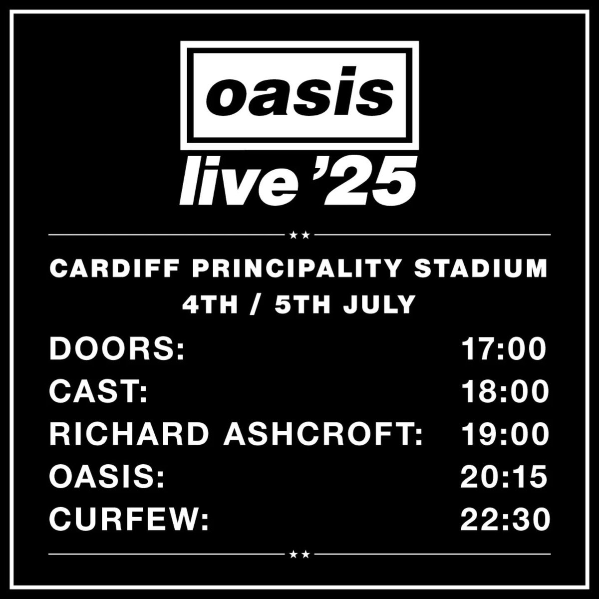 WillChich's tweet image. I mean I was expecting something special…
But resurrecting Jim Morrison.
Fucking hell!
#Oasis25 #oasiscardiff #OasisTickets #Oasis