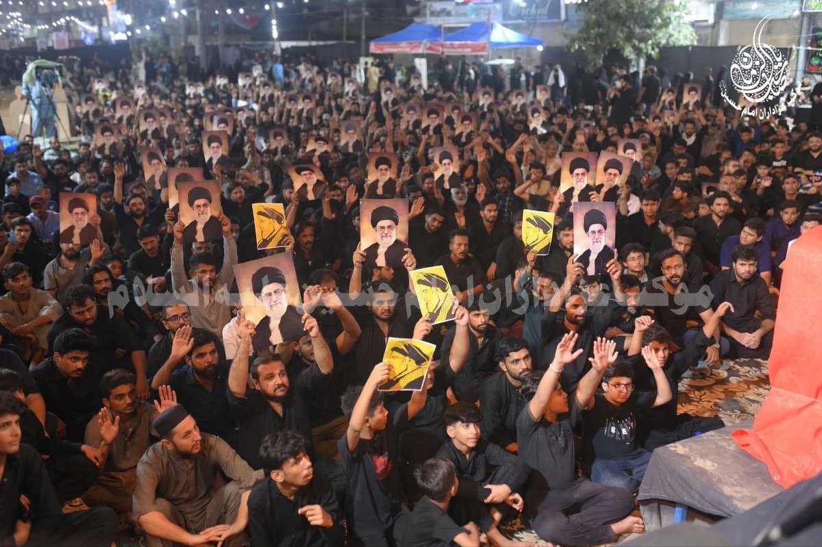 TehranTimes79's tweet photo. #BREAKING 
The unequivocal support of the Pakistani people for the Leader of the Islamic Revolution. https://t.co/8bJMVhJ72Z