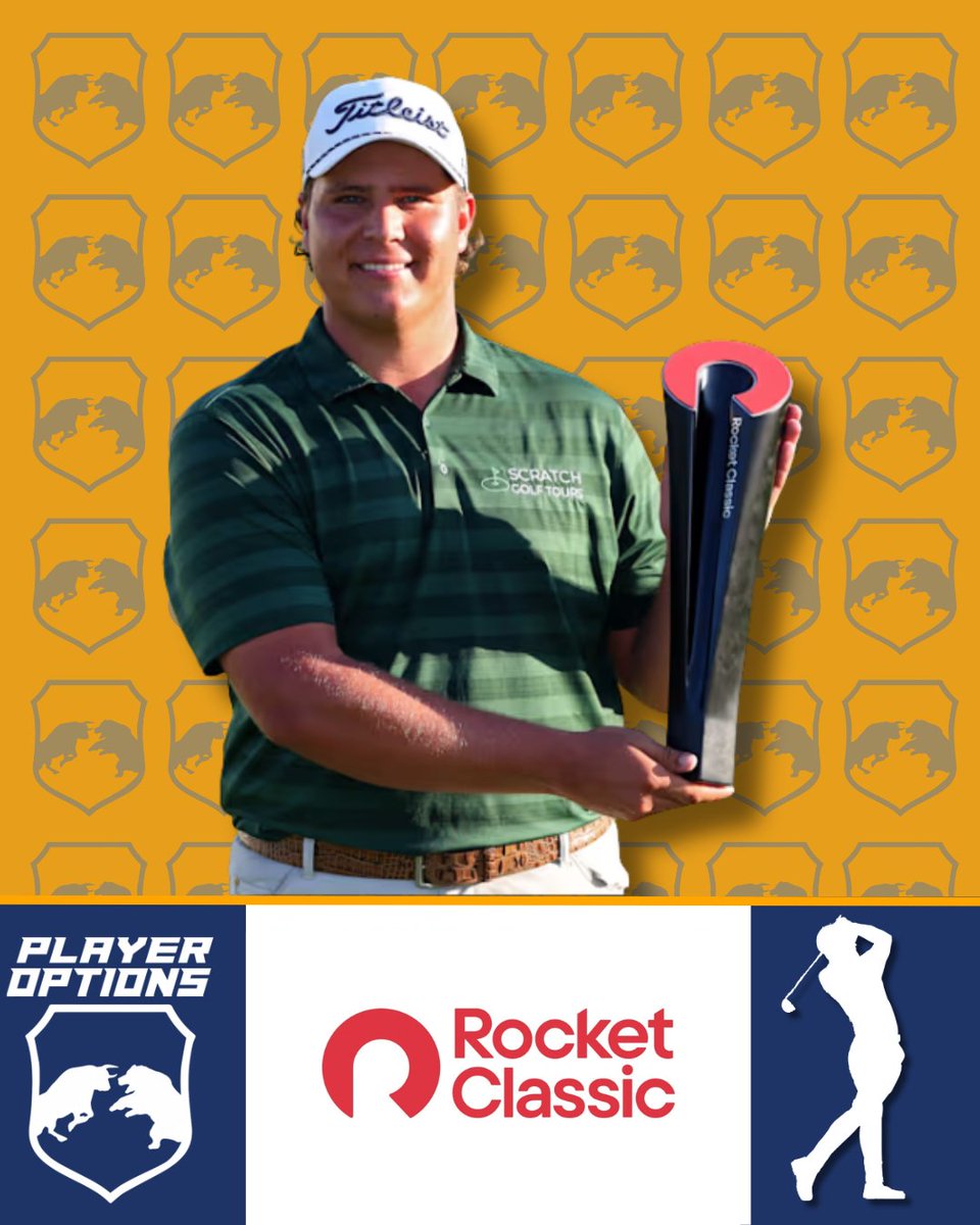player_options's tweet photo. Aldrich Potgieter Wins the Rocket Classic! What a statement from the young buck!
Get Trading: https://t.co/tApGYCWeMb
#RocketMortgageClassic #GolfTrading #PlayerOptions #TradeTheGame #LiveGolf #PGA https://t.co/Wpy06k3yNx