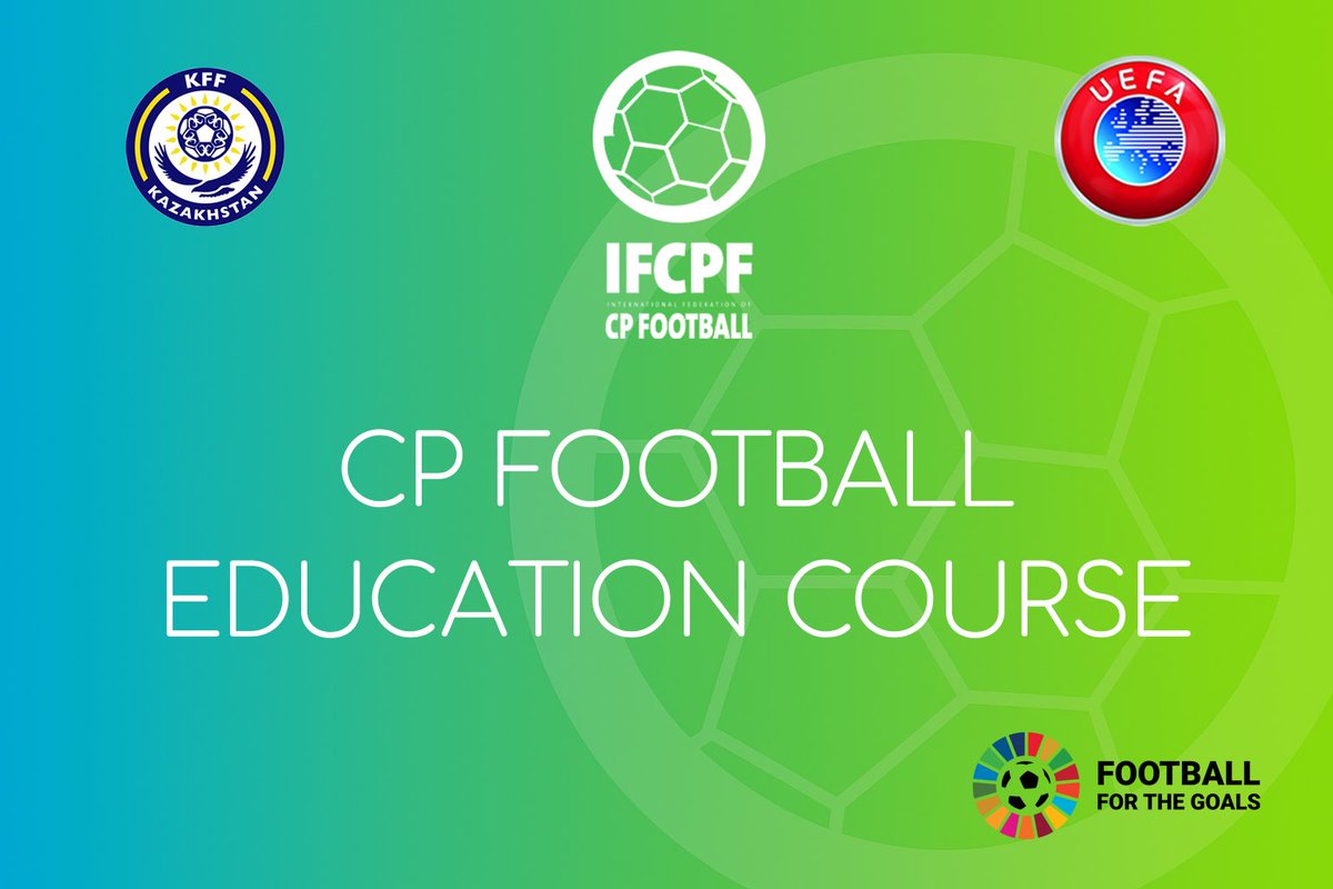 📍Astana will host an international Cerebral Palsy football coaching course on July 2–4, supported by <a href="/ifcpf/">IFCPF (CP Football) ⚽️</a> 

For the first time, 🇰🇿 participants will be able to earn a Pro coaching category in CP football under the guidance of international experts.

#KFF #CPFootball #Inclusion