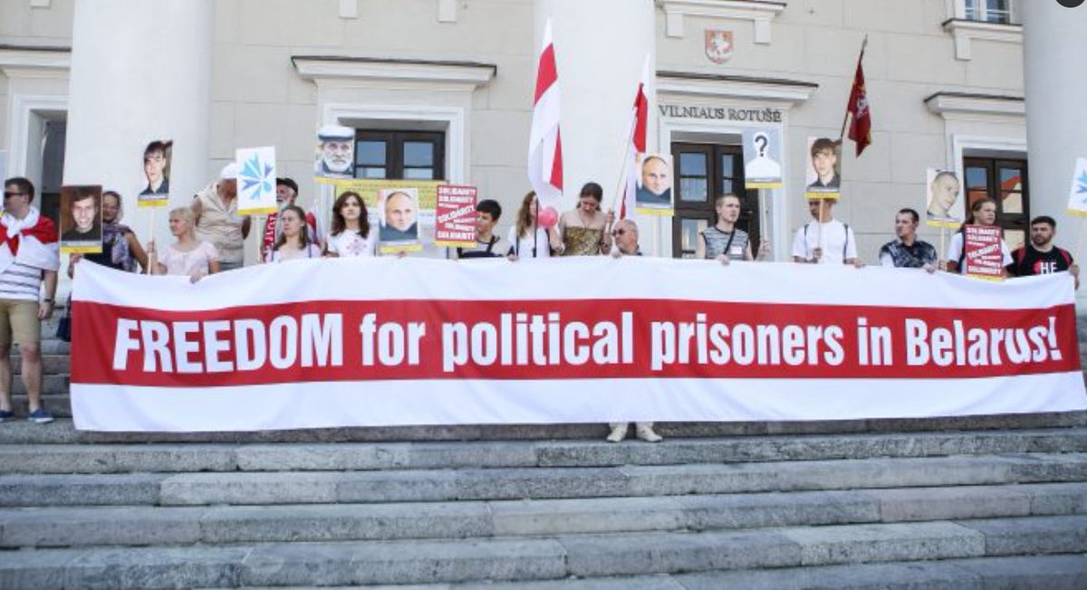 Political repression in Belarus continues without pause.

Today, human rights defenders at <a href="/viasna96/">Viasna</a> recognized 7 more political prisoners, sentenced to up to 5 years in prison.

More than 1,170 people remain unjustly imprisoned.

Repression must end. All must be released.