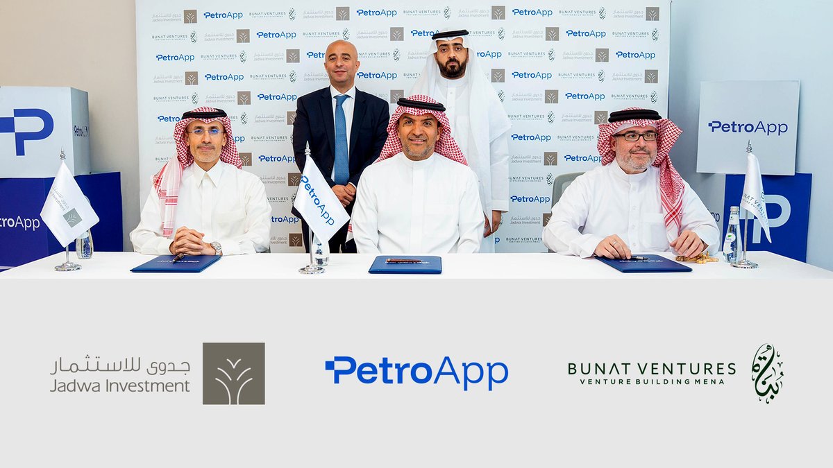 Jadwa leads a USD 50 million investment round in PetroApp

argaam.com/en/article/art…

#JadwaInvestment 
#PetroApp
#Funds