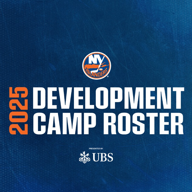 NYIslanders's tweet photo. Our 2025 Development Camp Roster! ⬇️