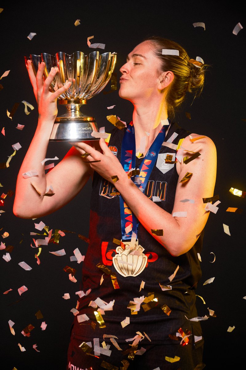 EuroBasketWomen's tweet photo. 🐐 Leads with calm, dominates with class, and never disappoints.

#11 @EmmaMeesseman | #EuroBasketWomen 2025 Champion &amp; MVP 🏆👑 https://t.co/WqIpKRzH3p