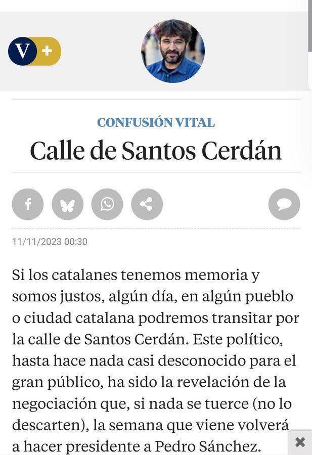 Hola, <a href="/jordievole/">Jordi Évole</a>. ¿Ahora dónde ponemos la Calle de Santos Cerdán?