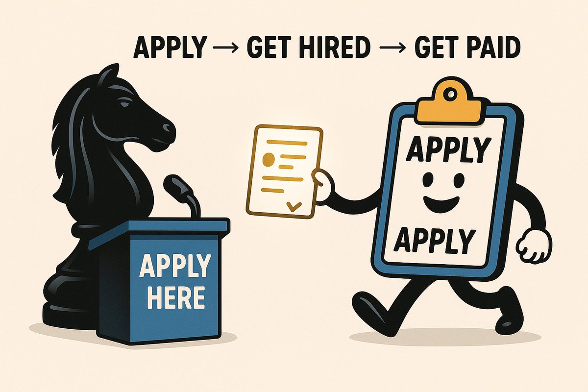 DarkRewards69's tweet image. At $DKR, we don’t just reward holders , we build pathways.

We’re now distributing $APPLY to $DKR holders , the first step in a chain that leads to $JOB and eventually $SALARY.

Hold $DKR → Receive $APPLY → Unlock $JOB → Earn $SALARY.

This isn’t a meme. It’s a movement.♟️