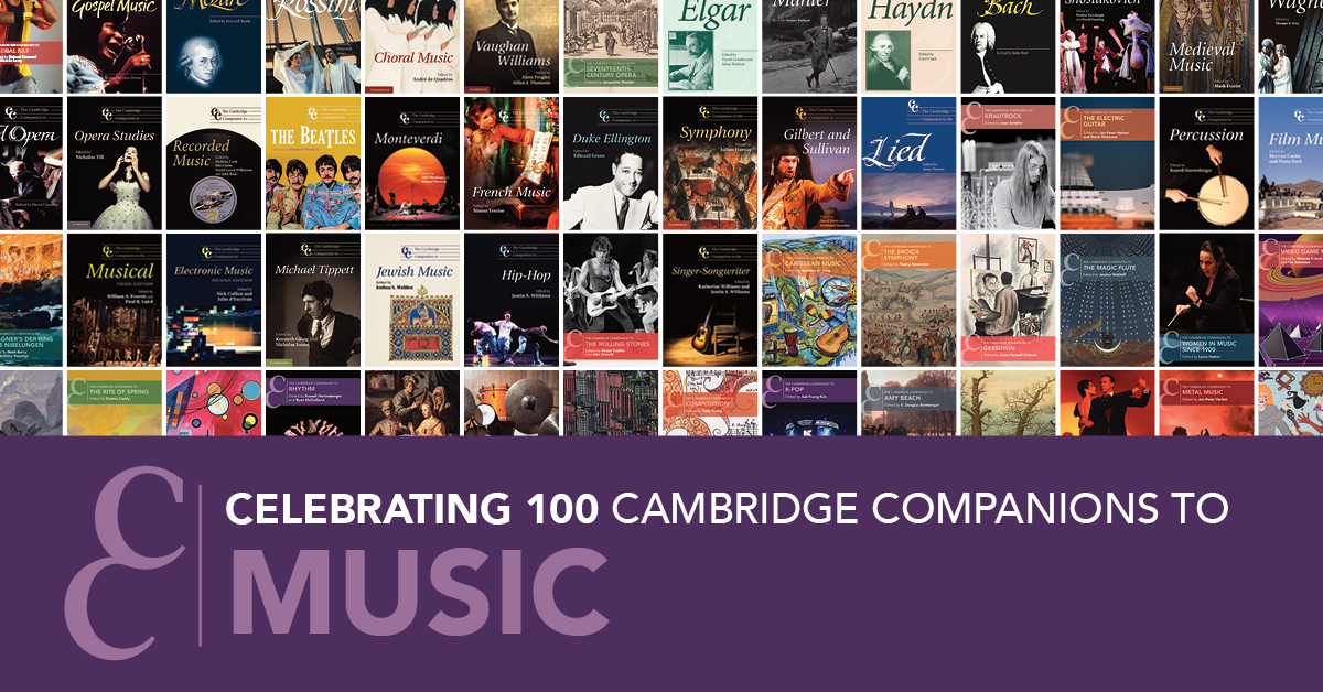 Join us in celebrating a publishing milestone - a hundred titles in our Cambridge Companions to Music series! Explore the series here.
📚 cup.org/4e81JOz
#Music #100CambridgeCompanionstoMusic