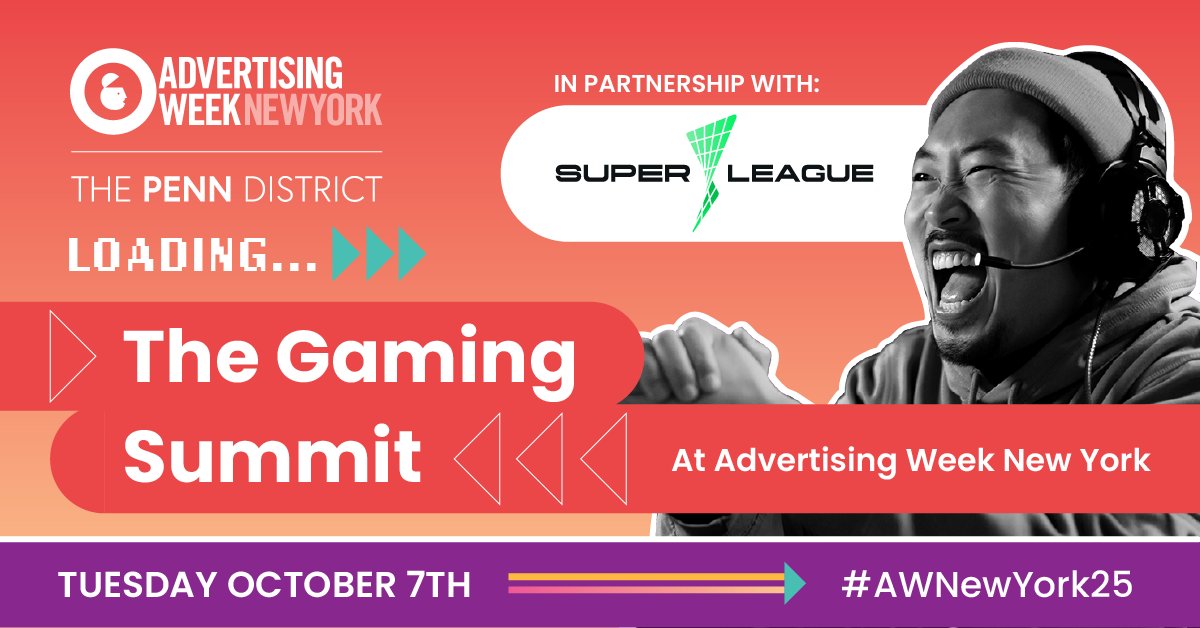 🎮 The Gaming Summit is coming to #AWNewYork25! Where gaming, esports, marketing &amp; culture collide. Don’t miss your chance to attend, connect or become a sponsor. bit.ly/44lreas