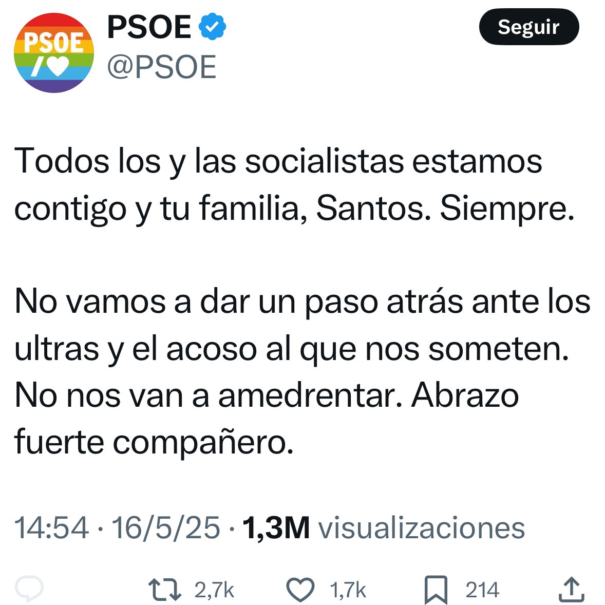 Pedro Otamendi tweet media