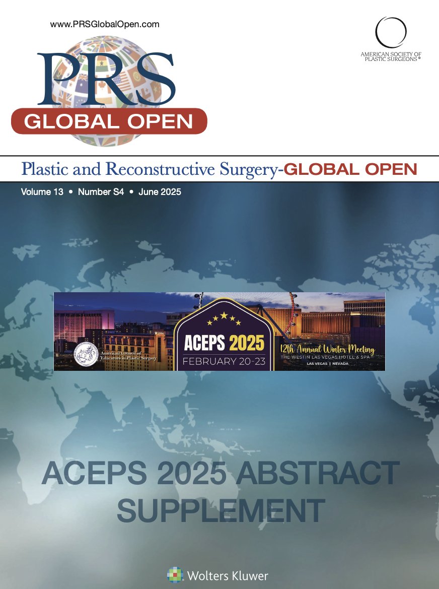 PRSGlobalOpen's tweet image. Check out the ACEPS 2025 Abstract Supplement—packed with bold ideas and fresh research from the next generation of leaders in #plasticsurgery education.
Proudly published in collaboration with @PRSGlobalOpen + #ACEPS.
🔗 l8r.it/1ETb
