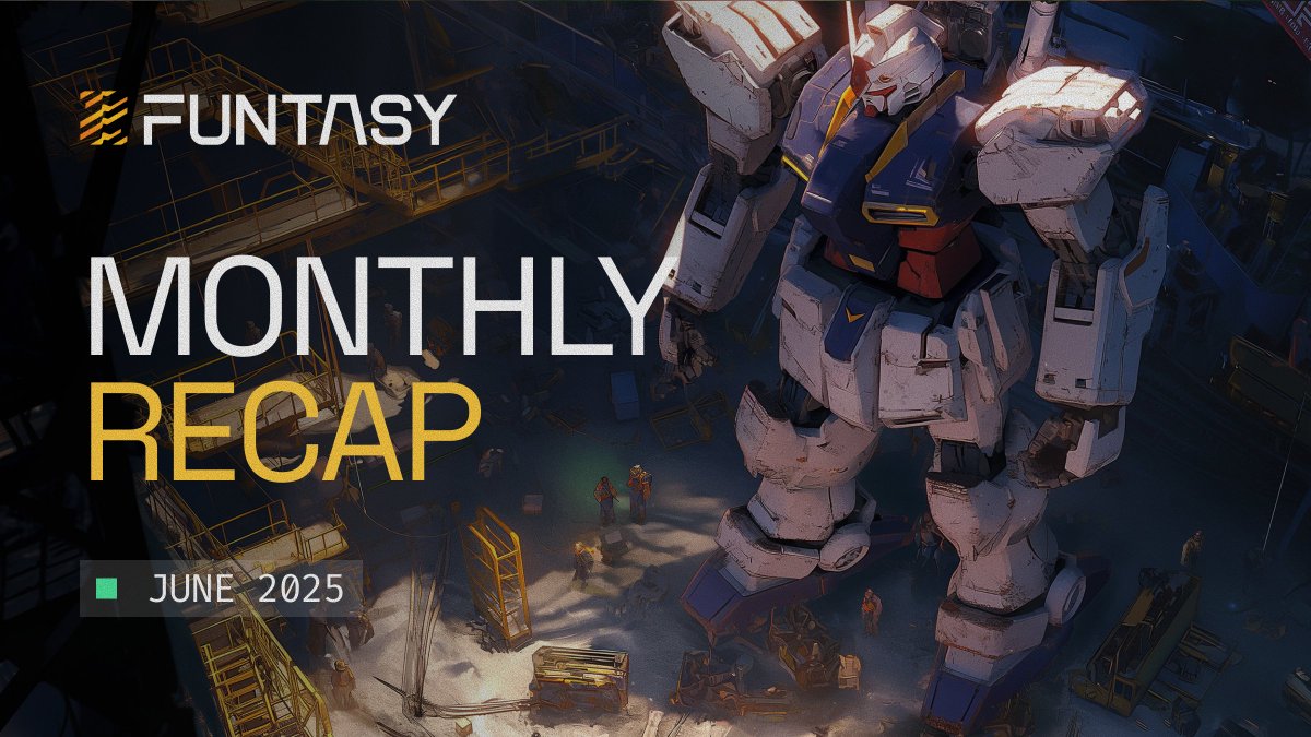 thefuntasy's tweet image. a month completed with HUGE achievements made:
→ total users onboarded: 150k+
→ total transactions executed: 64m+
remarkable updates from projects in our ecosystem have also been unveiled:
→ @DefiCattos – set to launch its mainnet gameplay
→ @astaland_ – confirmed to be…
