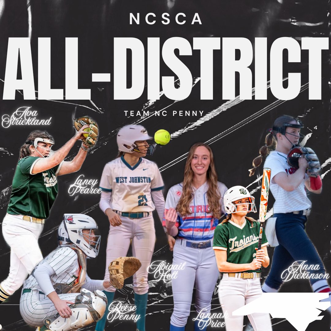 Team NC Penny (@teamncpenny) on Twitter photo Congratulations to <a href="/AnnaDickinson25/">Anna Dickinson</a> who was named NCSCA 3A All District Pitcher of the Year and <a href="/LannahPrice/">Lannah Price</a> who was named NCSCA 3A All District Player of the Year!!
Anna will be playing softball <a href="/UpstateSoftball/">USC Upstate Softball</a> in the Fall
Lannah will be playing volleyball <a href="/VCUvolleyball/">VCU Volleyball</a> Congratulations to <a href="/AnnaDickinson25/">Anna Dickinson</a> who was named NCSCA 3A All District Pitcher of the Year and <a href="/LannahPrice/">Lannah Price</a> who was named NCSCA 3A All District Player of the Year!!
Anna will be playing softball <a href="/UpstateSoftball/">USC Upstate Softball</a> in the Fall
Lannah will be playing volleyball <a href="/VCUvolleyball/">VCU Volleyball</a>