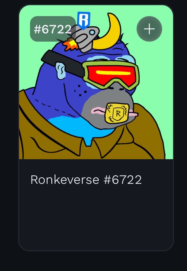 wizard_tac's tweet image. I went shopping for some new nfts 👀
@rev1x0 told me to get into @RonkeOnRon so did I 👀👀
What do I need to know??