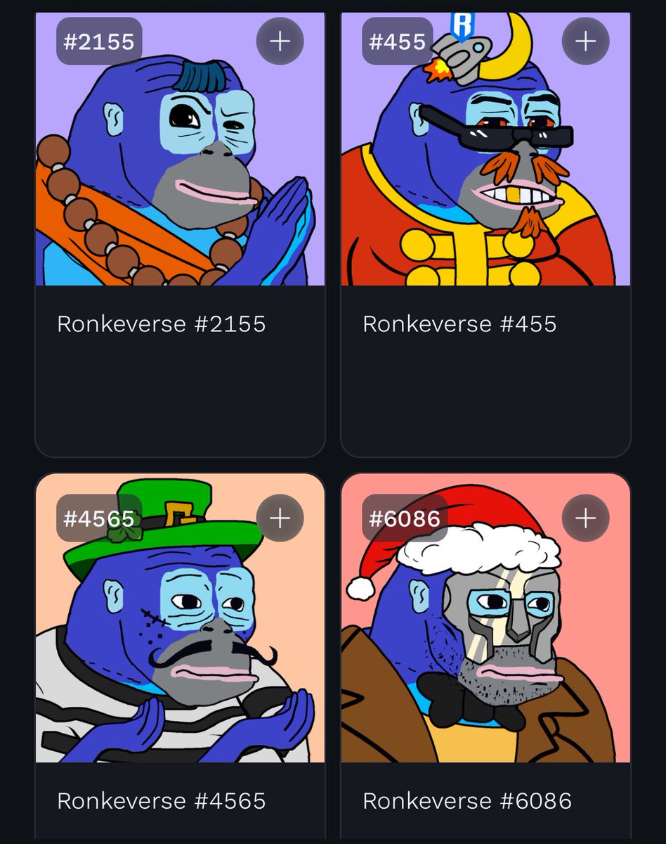 wizard_tac's tweet image. I went shopping for some new nfts 👀
@rev1x0 told me to get into @RonkeOnRon so did I 👀👀
What do I need to know??