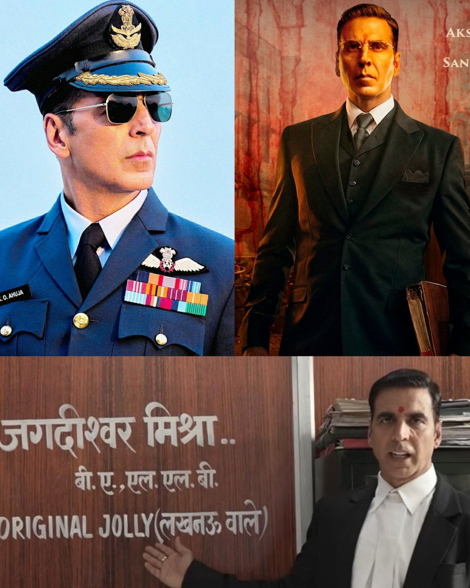 Bhushanadhau1's tweet image. Everyone is in the Awe of #AkshayKumar's exceptional performances in #SkyForce and #Kesari2 in 2025 🔥 

Up next it's going to be #JollyLLB3 - which I genuinely feel going to the best performance of the year 💯 ✅

Akshay Kumar - The Peak Actor is going to unleashed yet again 👑