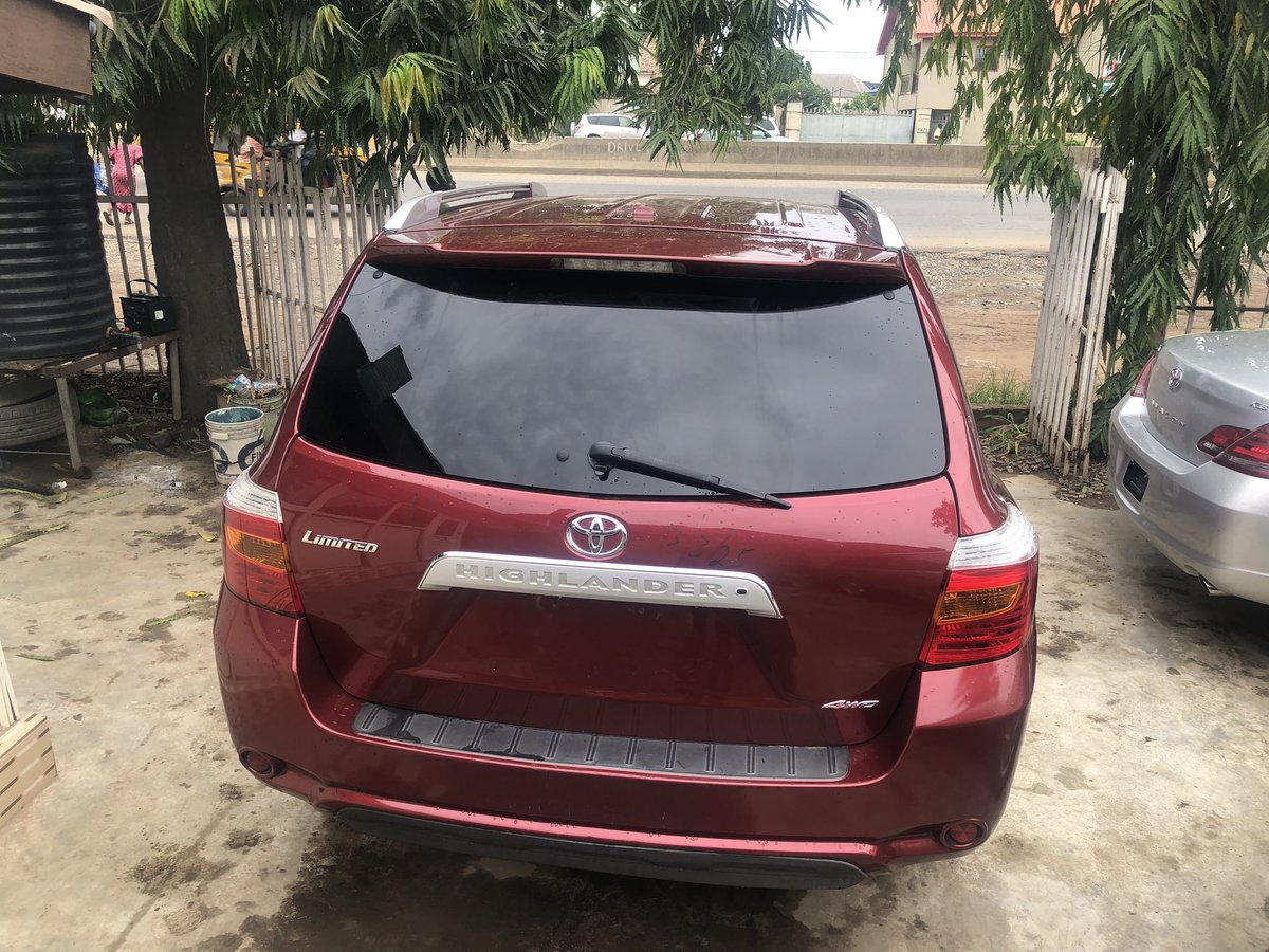 bravado900's tweet photo. New Arrivals Toyota Highlander 2010 model (3rows) thumb start wine color very clean interior
Full duty paid

18.5m to owner
200k settlement 

📞 08027613455 https://t.co/mr58F8RjWq