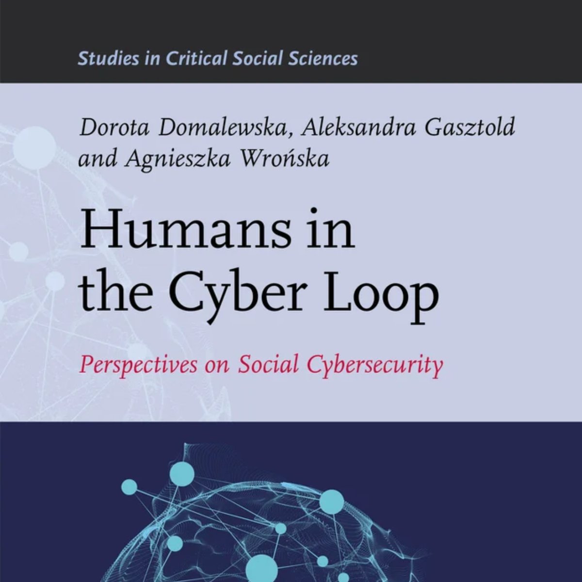 Premiera książki! Humans in the Cyber Loop dostępna online👉 doi.org/10.1163/978900…  Zapraszamy do lektury o społecznym wymiarze cyberbezpieczeństwa! 
🎯Wspólny projekt <a href="/AkademiaSzWoj/">AkademiaSzWoj</a> <a href="/WNPiSM/">WNPiSM UW</a> <a href="/UniWarszawski/">Uniwersytet Warszawski</a> oraz <a href="/NASK_pl/">NASK</a> finansowany przez <a href="/MNiSW_GOV__PL/">Ministerstwo Nauki i Szkolnictwa Wyższego</a> w ramach programu