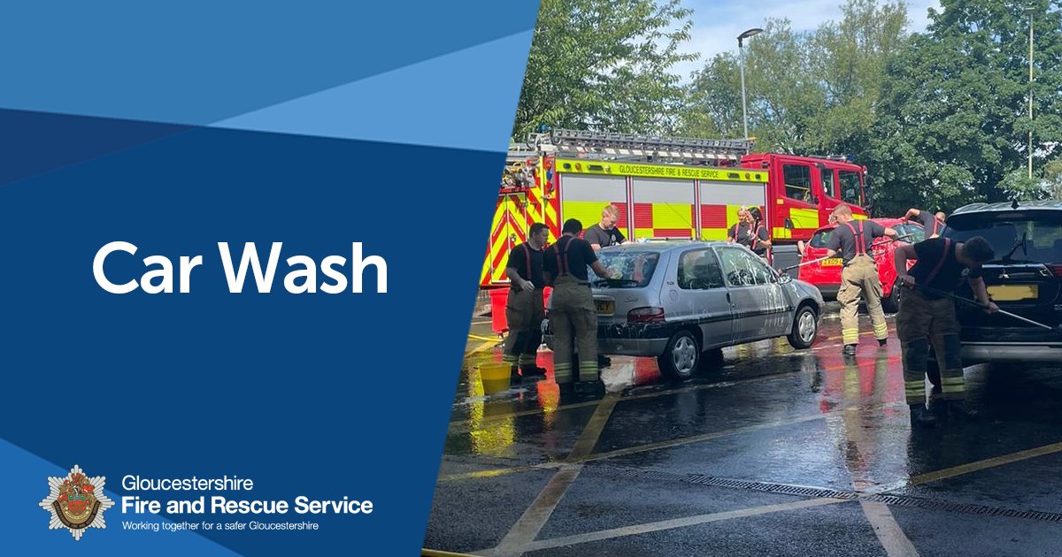 We are doing a charity car wash🧼🚗

📅Saturday 19 July ⏰10am -2pm
📍Co op car park, 1 market Square, Newent, GL18 1PS

Any money that gets donated will go to the Firefighters Charity.