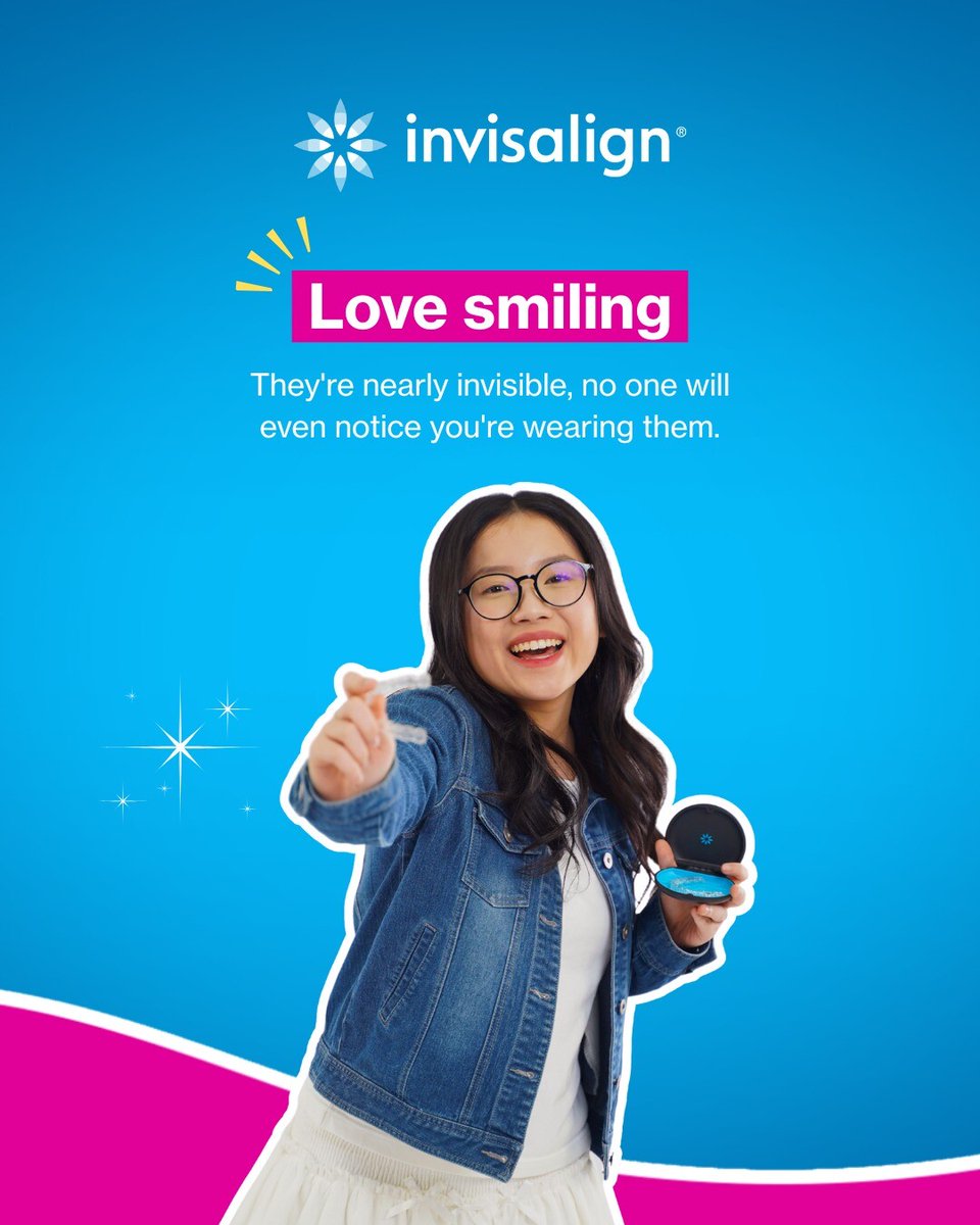 BowmanOrtho's tweet image. Invisalign aligners: discreet, comfortable, and designed for your lifestyle. SmartTrack™ technology delivers predictable results, letting you enjoy life—and all your favorite foods—without restrictions. 🍜 
Call our office at (850) 863-2122 
#InvisalignProvider #NicevilleOrtho