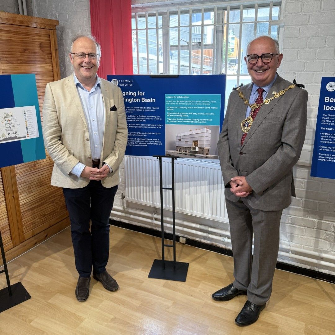 Last week, @imperialNHS and the Fleming Initiative were delighted to welcome the Lord Mayor of Westminster, staff, patients and our local communities to an exhibition to help shape the design of the Fleming Centre.

Give feedback online until 18 July ⤵️ 
imperial.nhs.uk/about-us/our-s…