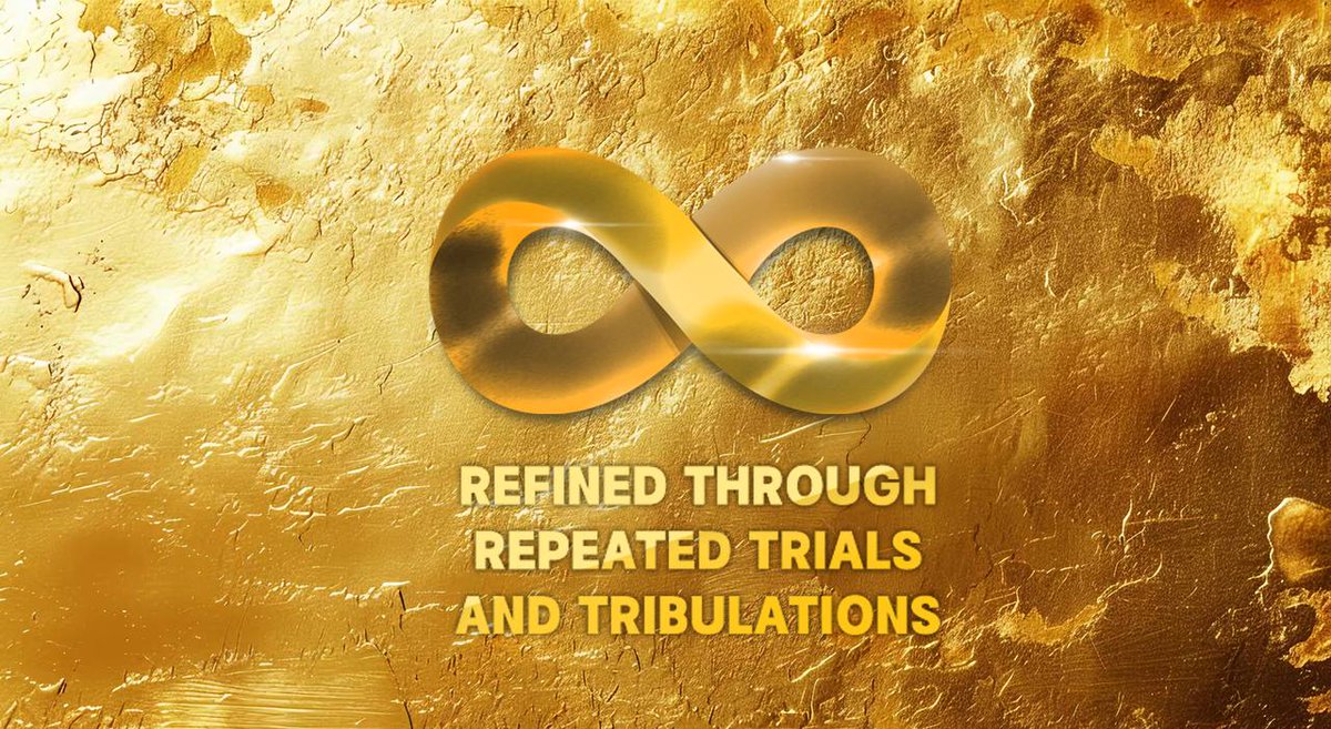MobiusDAO123's tweet photo. Refined through repeated trials and tribulations. https://t.co/GGrdnnEzsg