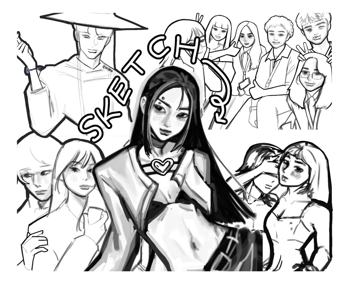 des 💥 | commissions: open !!! tweet media