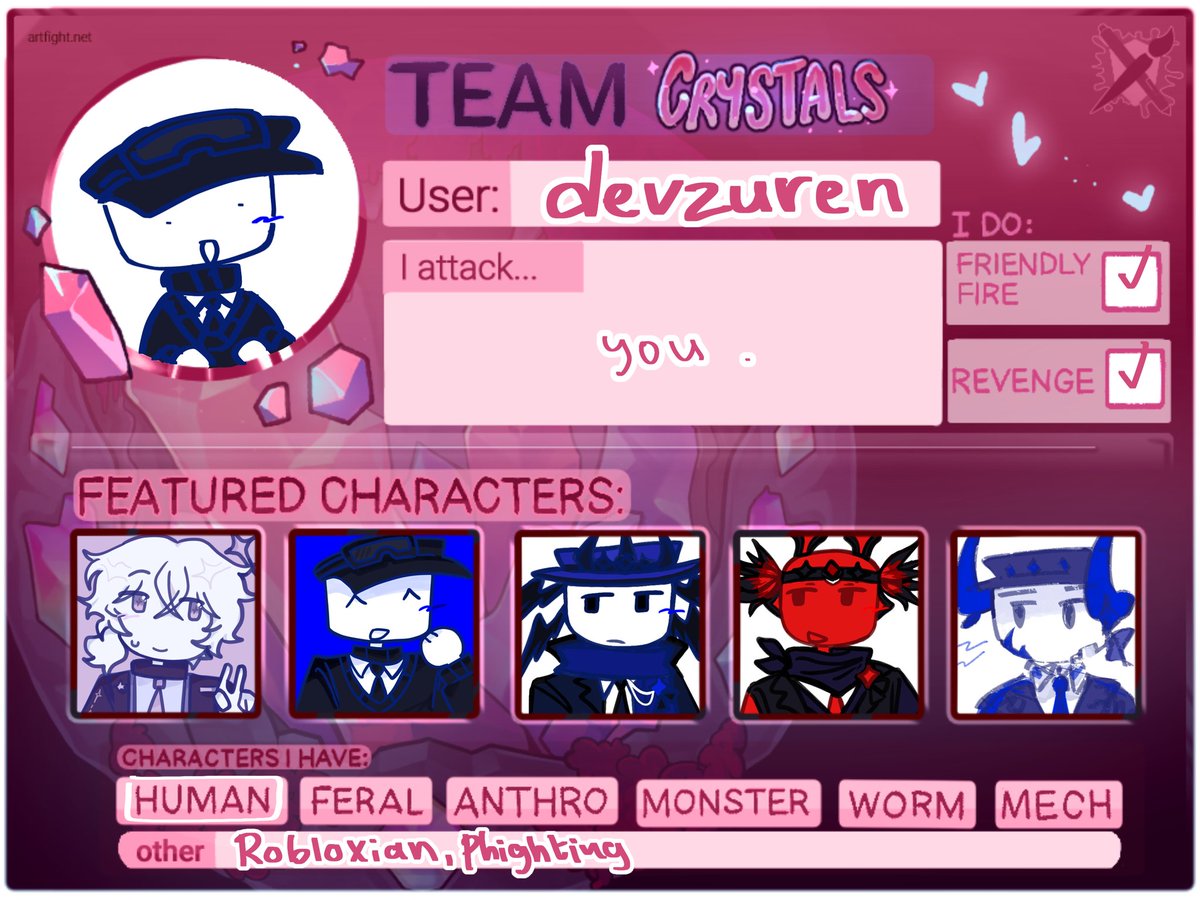 devzuren's tweet image. It&apos;s that time of the year...
artfight.net/~devzuren