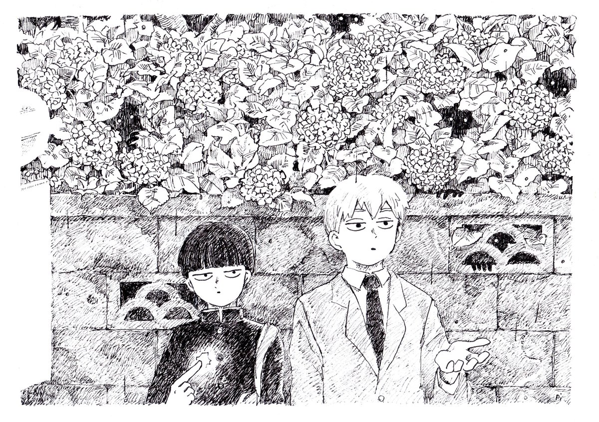 あじさい過去絵まとめ。思ったより描いてなかった。6月がおわる……