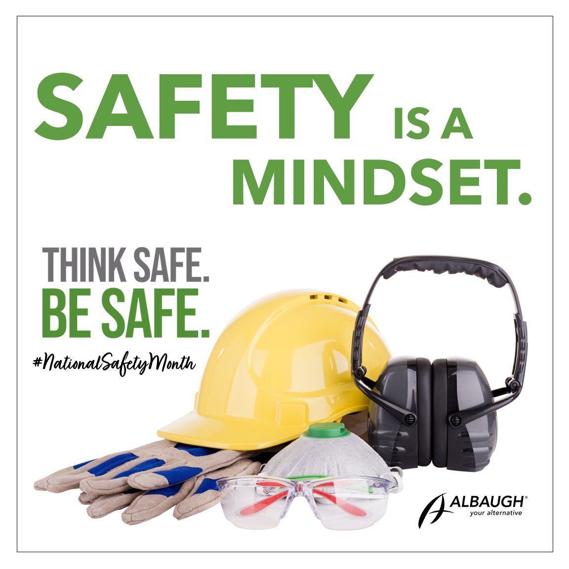 #NationalSafetyMonth may be coming to a close but this is an opportunity to reinforce that we all have a responsibility to maintain a #safety mindset. Even a near miss can be a learning opportunity to avoid an actual incidents 
#YourAlternative #ThinkSafeBeSafe #WorkplaceSafety