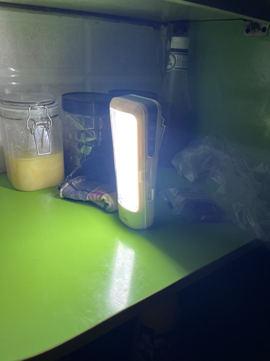 Purchased this emergency light few months back is now coming handy as inverter battery has given up after 8 hours.

It’s now 14 hours since the power cut.