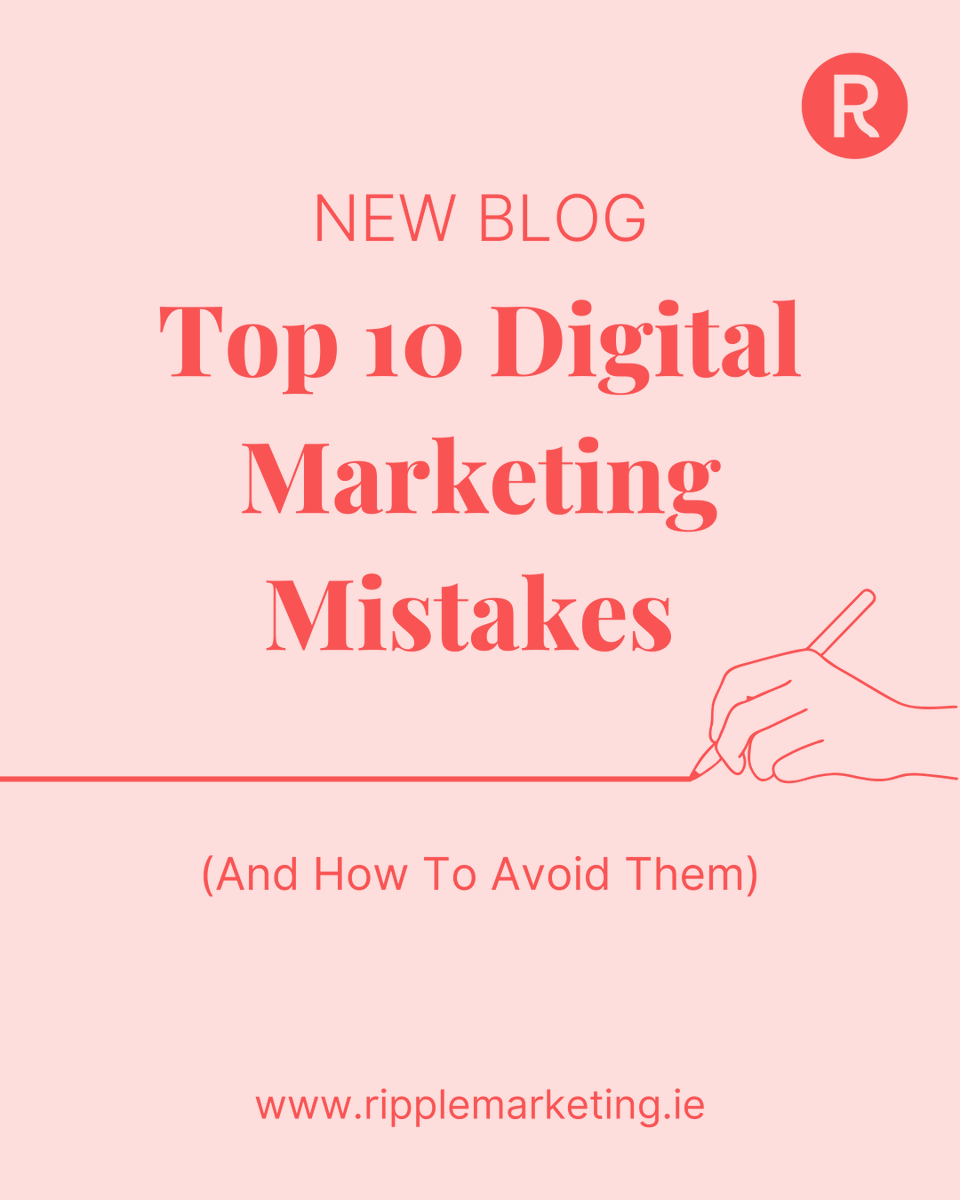 Happy Social Media Day! 🎉 To celebrate, we’re breaking down the Top 10 Digital Marketing Mistakes (and How to Fix Them).

👉 Read now: ripplemarketing.ie/top-10-digital…

#SocialMediaDay #DigitalMarketing #MarketingTips  #ContentStrategy #SocialMediaStrategy #MarketingAgency