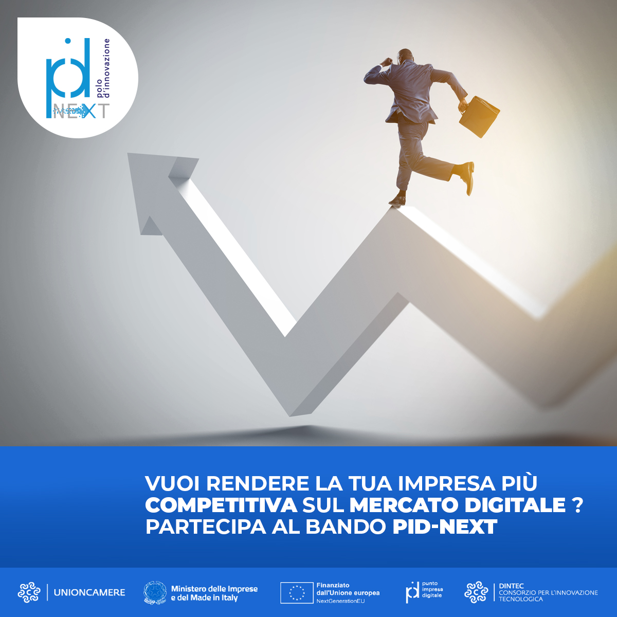tbcamcom's tweet photo. 🚀 Bando PID-NEXT: Prorogata la scadenza al 31 luglio!

MPMI: accedi a check-up digitale gratuito e supporto su misura per la transizione digitale. Finanziato da PNRR e UE – NextGenerationEU.

💻 Scopri come partecipare 👉 https://t.co/wGfiD3whWR

#PIDNEXT #MPMI #Digitale https://t.co/gge9rRKL2i