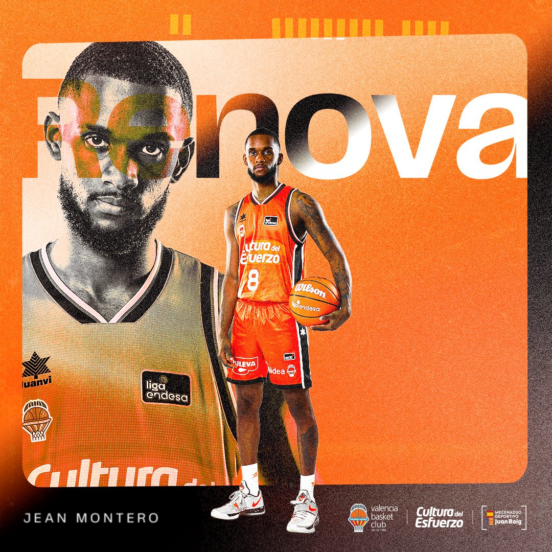 Valencia Basket Club (@valenciabasket) on Twitter photo Tenemos un 𝙥𝙧𝙤𝙗𝙡𝙚𝙢𝙖 en la pista 🇩🇴🔥
Cas 👉 <a href="/jeanmontero03/">Jean Montero</a> seguirá siendo “El Problema” en <a href="/RoigArena/">Roig Arena</a>
acortar.link/a3QdJG
Val 👉 Jean Montero continuarà sent “El Problema” en el Roig Arena
acortar.link/Bbpvng
Eng 👉 Jean Montero will continue to be “The Tenemos un 𝙥𝙧𝙤𝙗𝙡𝙚𝙢𝙖 en la pista 🇩🇴🔥
Cas 👉 <a href="/jeanmontero03/">Jean Montero</a> seguirá siendo “El Problema” en <a href="/RoigArena/">Roig Arena</a>
acortar.link/a3QdJG
Val 👉 Jean Montero continuarà sent “El Problema” en el Roig Arena
acortar.link/Bbpvng
Eng 👉 Jean Montero will continue to be “The