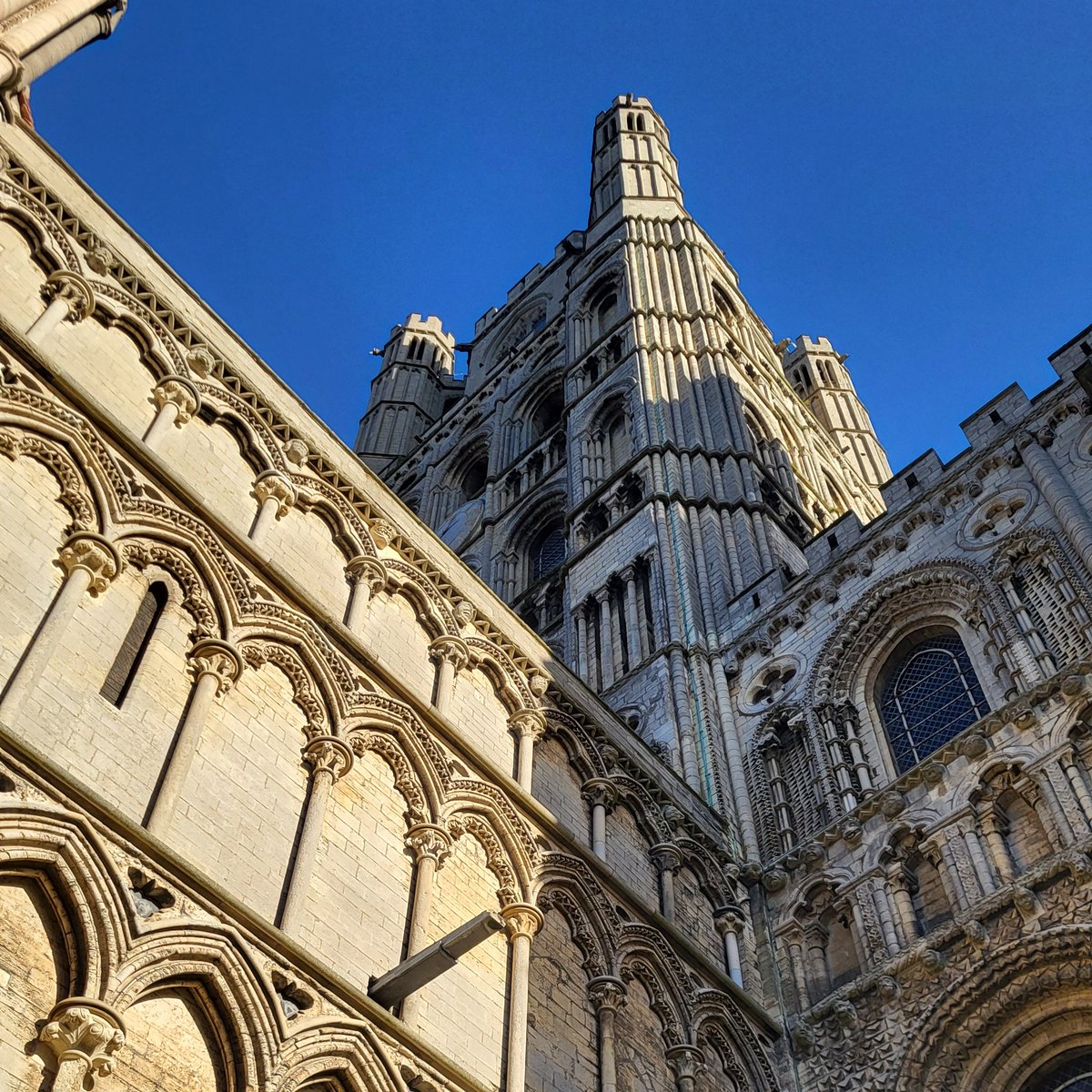 😎 Did you know that Ely Cathedral is one of the coolest places to be during a heatwave!

The Cathedral remains stubbornly cooler inside, even in 30+ degrees, and is a refuge of calm and stillness to escape the scorching sun.

#coolcathedrals #heatwave2025