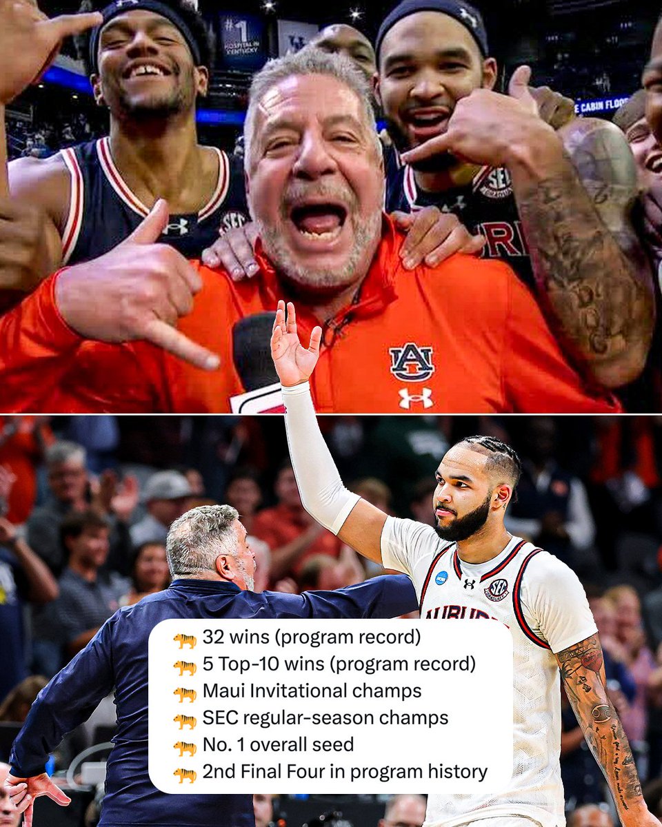 An unforgettable run for this <a href="/AuburnMBB/">Auburn Basketball</a> team 👏