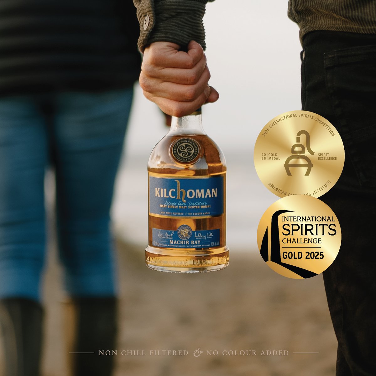 𝗞𝗶𝗹𝗰𝗵𝗼𝗺𝗮𝗻 𝗠𝗮𝗰𝗵𝗶𝗿 𝗕𝗮𝘆 continúa destacando en 2025 con reconocimientos de primer nivel:
🏆 Doble Oro en The American Distilling Institute (ADI) 2025
🥇 Oro en la International Spirits Challenge 2025
<a href="/Kilchomanwhisky/">Kilchoman Distillery</a>