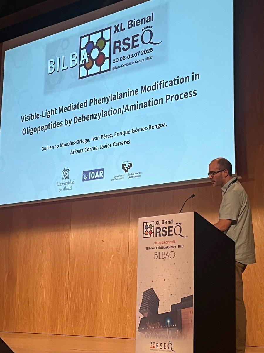 🧪 Afternoon Session Now in Auditorium 1 | S1: Advances in Synthetic Organic Chemistry

The afternoon continues with top-tier research in synthetic methodology, reactivity, and molecular innovation

#BQB2025 <a href="/RSEQUIMICA/">RSEQ</a> <a href="/geqo_rseq/">GEQO RSEQ</a> <a href="/BEC_Bilbao/">BEC</a>