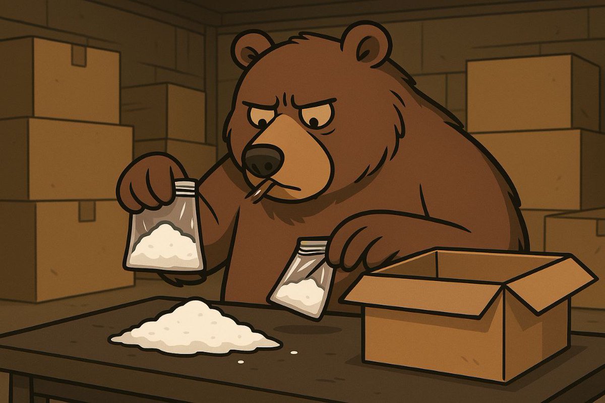 <a href="/corehtrading/">coreh</a> The year is 2025.
  
 The top coin isn’t \$BTC.

It’s \$CB — Cocaine Bear, and he’s eating charts for breakfast. 🐻📈
   
Don't get mauled.
   👉 [t.me/CocaineBearCTO]
 
#CocaineBear #SolanaSeason #CryptoDegens