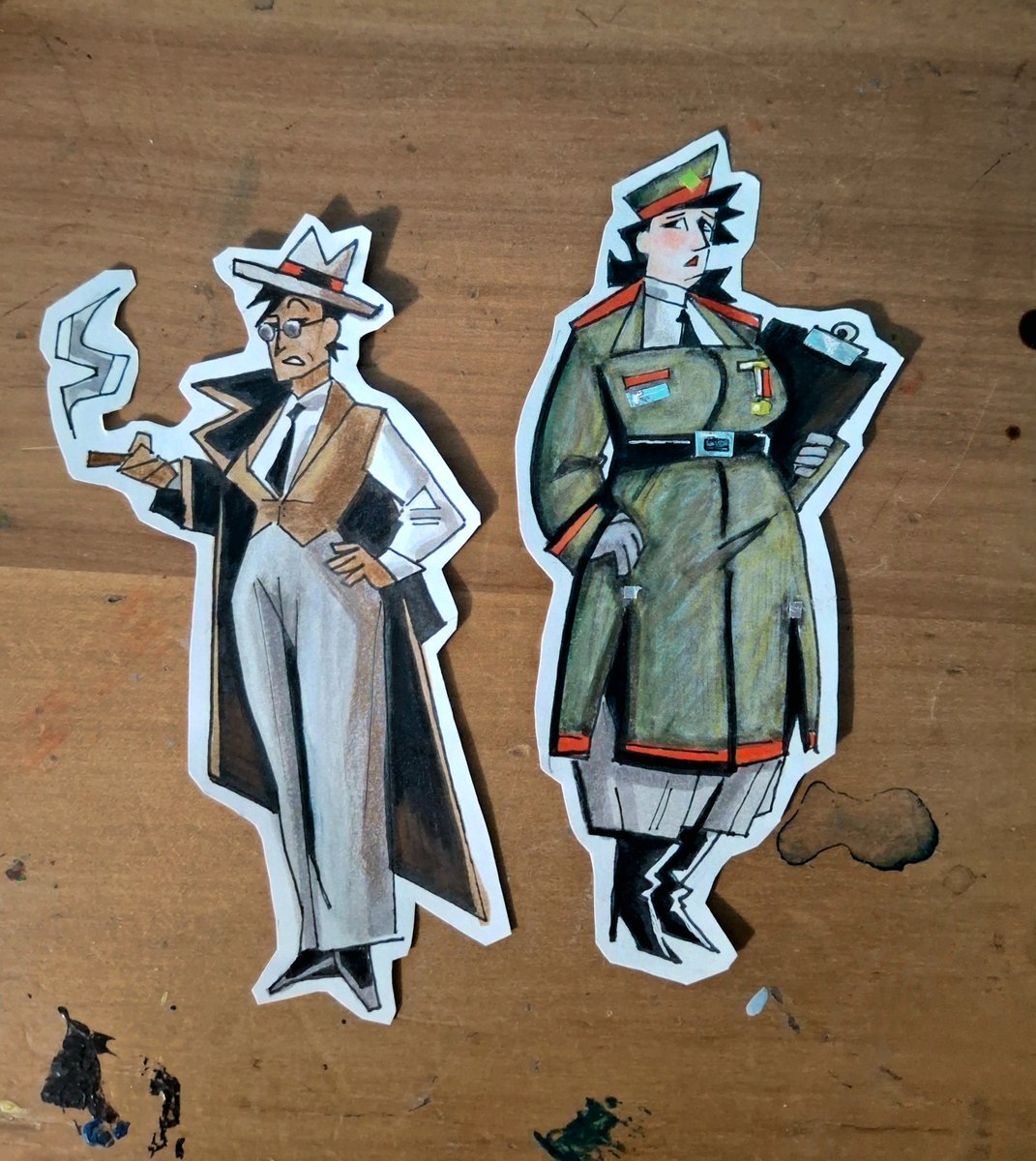 fishplans's tweet image. My beloved characters which you can find at artfight.net/~airports