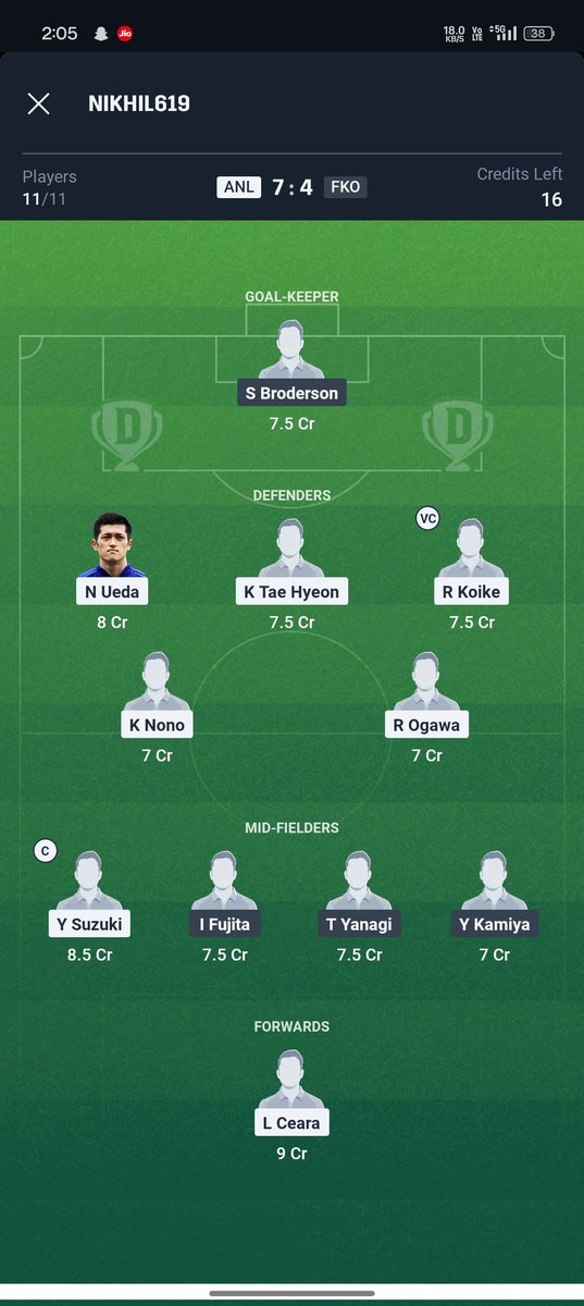 Won Grand League For 245TH Time on <a href="/Dream11/">Dream11</a> 

(Don't Count the Days, Make the Days Count)

Cleansweep Also With Small League Team 
Daily Covering 3-4 Matches 
Telegram Channel Link
t.me/nikhil619dream

#dream11
(No WhatsApp Prime 
All Are Fraud)